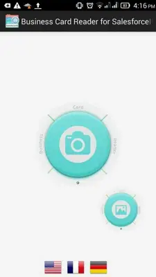 Business Card Reader for SalesforceIQ CRM android App screenshot 3